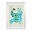 Peacock – Turquoise & Gold Wall Art - Drawdeck