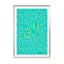 Wild At Heart – Turquoise Wall Art - Drawdeck