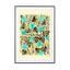 Tropical Wanderlust – Turquoise & Olive - Drawdeck