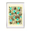 Tropical Wanderlust – Turquoise & Olive Wall Art - Drawdeck