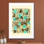 Tropical Wanderlust – Turquoise & Olive - Drawdeck