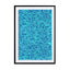 Knee-Deep In Turquoise Ink Wall Art - Drawdeck