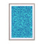 Knee-Deep In Turquoise Ink Wall Art - Drawdeck