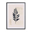 Oasis Blue Leaf 1 Wall Art - Drawdeck