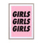 Girls, Girls, Girls Wall Art - Drawdeck