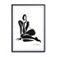 black figure 6 Wall Art - Drawdeck