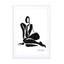 black figure 6 Wall Art - Drawdeck