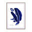 blue figure 4 Wall Art - Drawdeck
