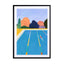 Afternoon swim Wall Art - Drawdeck
