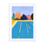 Afternoon swim Wall Art - Drawdeck