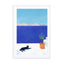Cat on the roof Wall Art - Drawdeck