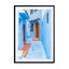 Morocco Blue City Chefchaouen Wall Art - Drawdeck