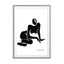 black figure 2 Wall Art - Drawdeck