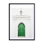 Green door in Asilah Wall Art - Drawdeck