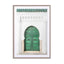 Green door in Tétouan Wall Art - Drawdeck