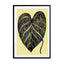 heart leaf Wall Art - Drawdeck