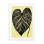 heart leaf Wall Art - Drawdeck