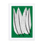leaves in the grass Wall Art - Drawdeck