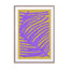 purple palm tree Wall Art - Drawdeck