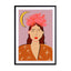 flower crown Wall Art - Drawdeck