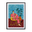 plant lady at home Wall Art - Drawdeck