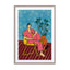 plant lady at home Wall Art - Drawdeck