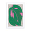 PINK LEAF Wall Art - Drawdeck