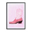 Pac Cowgirlboot Wall Art - Drawdeck