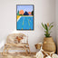 Afternoon swim Canvas - Drawdeck
