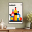 Bauhaus Wine Print