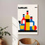 Bauhaus Wine Print