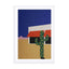 Boutique With Cactus Wall Art - Drawdeck