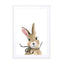 Bunny With Bow Wall Art - Drawdeck