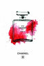 Chanel Red - Wall Art - Drawdeck