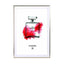 Chanel Red Wall Art - Drawdeck