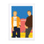 Cliff And Rick Wall Art - Drawdeck