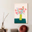 Colorful Blossoms in Stripes