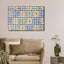 Colorful tiles in Morocco Canvas - Drawdeck