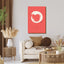 Enso (On Red Background)