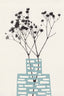 Gypsophila in a Blue Vase