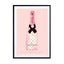 Lv Pink Champgane Wall Art - Drawdeck