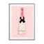 Lv Pink Champgane Wall Art - Drawdeck