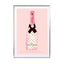 Lv Pink Champgane Wall Art - Drawdeck