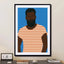 Man With Striped Shirt - Drawdeck