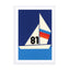 Sailing Regatta 81 Wall Art - Drawdeck