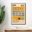 Sushi Japanese Food Print