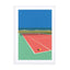 Tennis Court In The Desert Wall Art - Drawdeck