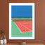 Tennis Court In The Desert - Drawdeck