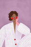 The Woman with the Pink Glove