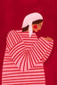 The Woman with the Red Stripes II